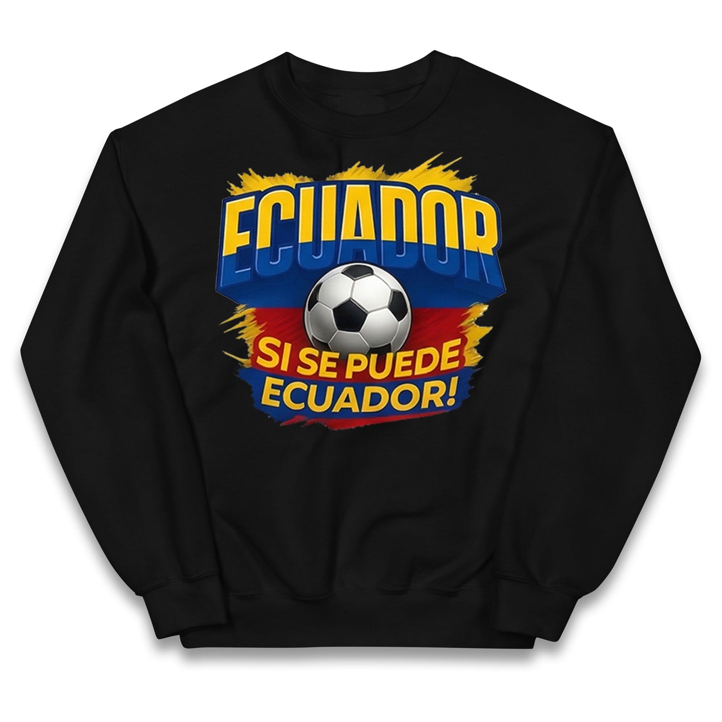 Ecuador Retro World Cup Kids Jumper