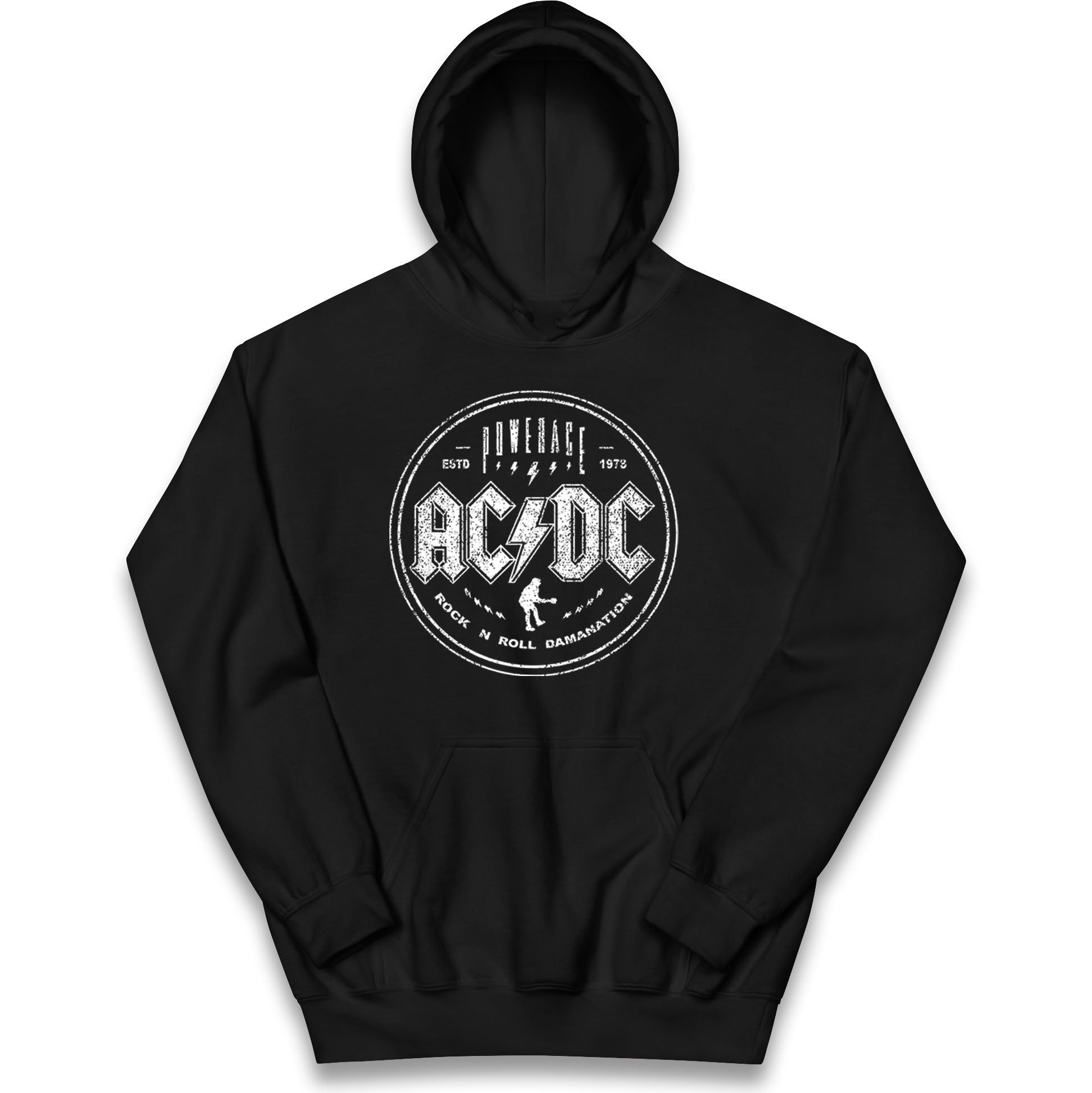 ACDC Rock n Roll Domination Kids Hoodie