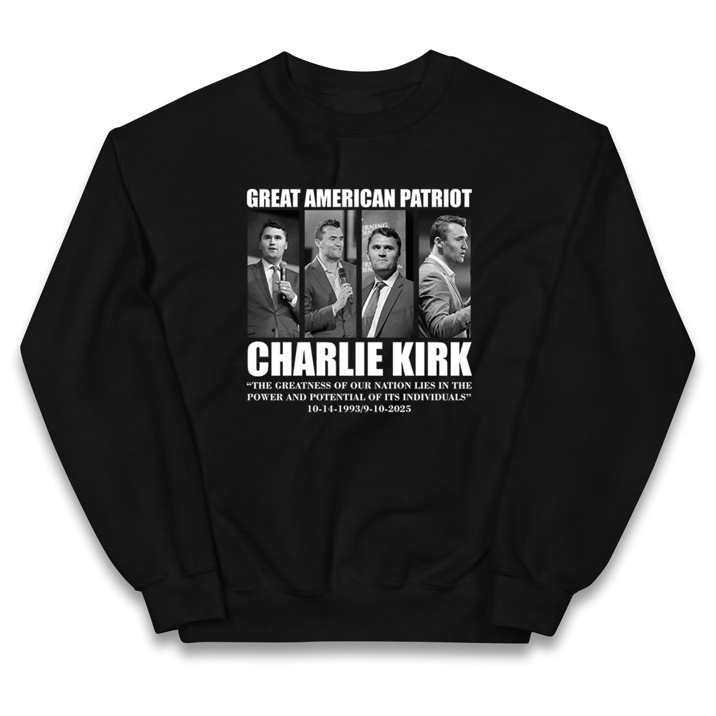 Charlie Kirk Kids Jumper