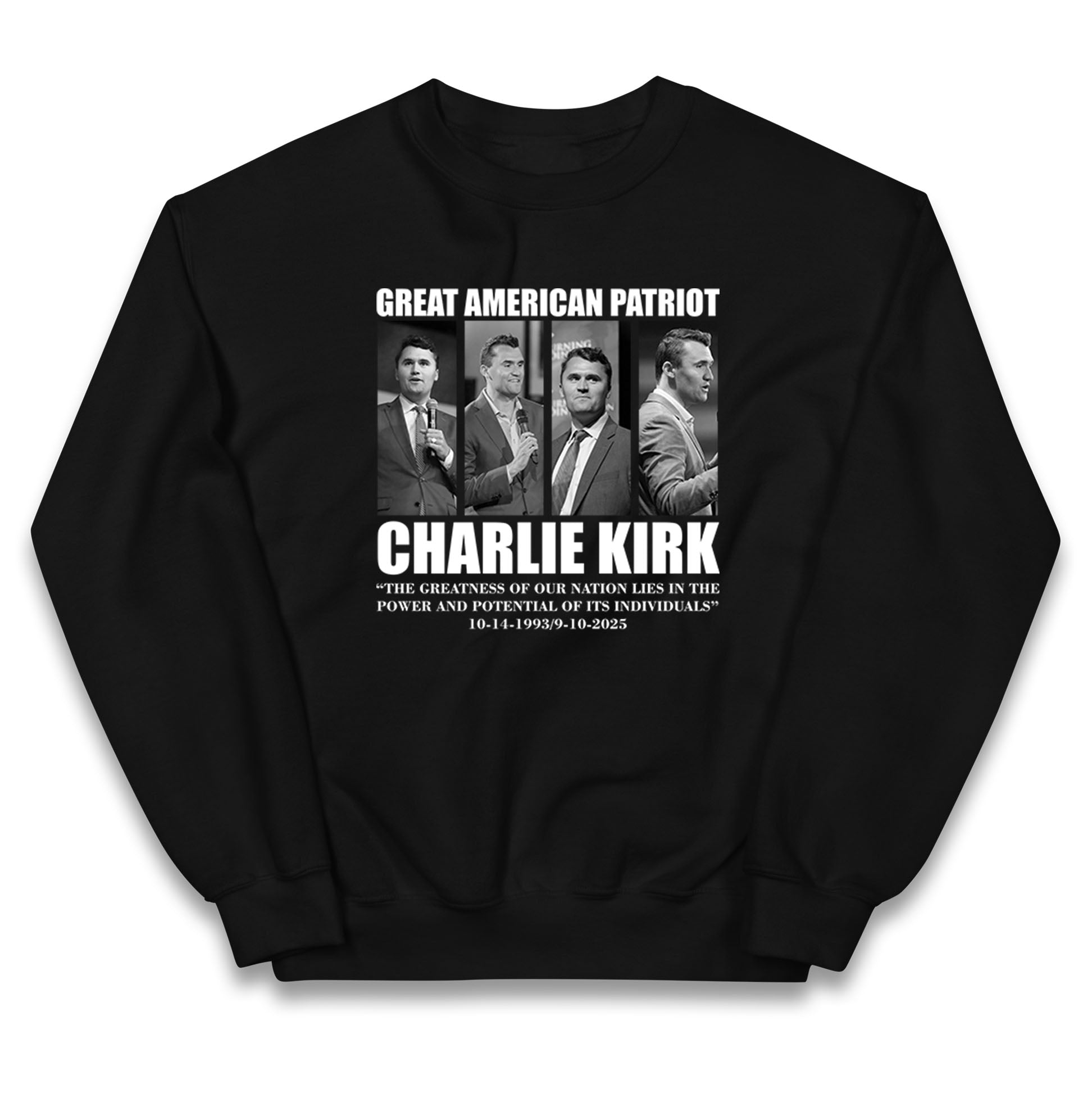 Charlie Kirk Kids Jumper