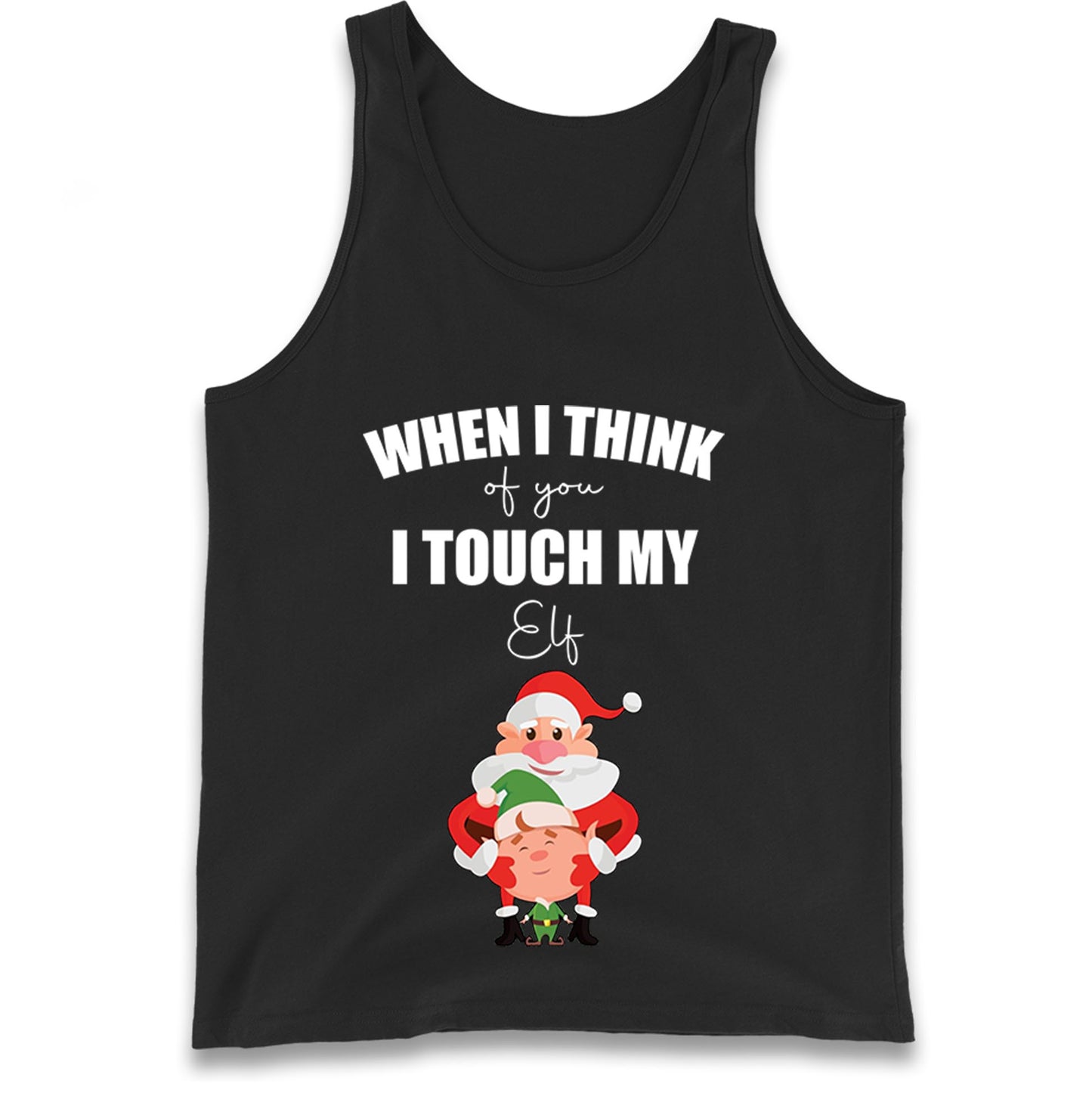 Santa Elf Christmas Tank Top