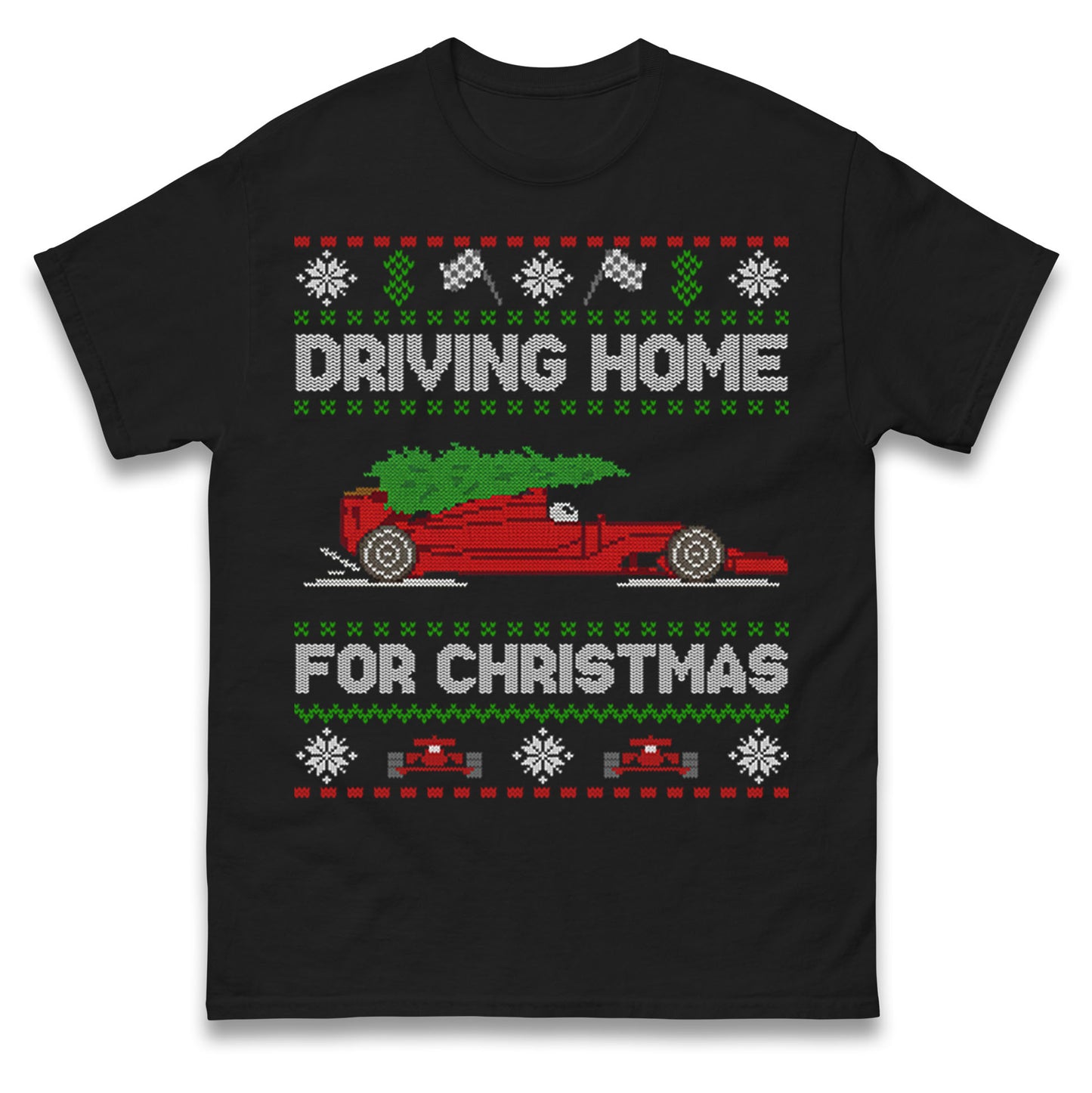 F1 Christmas T Shirt
