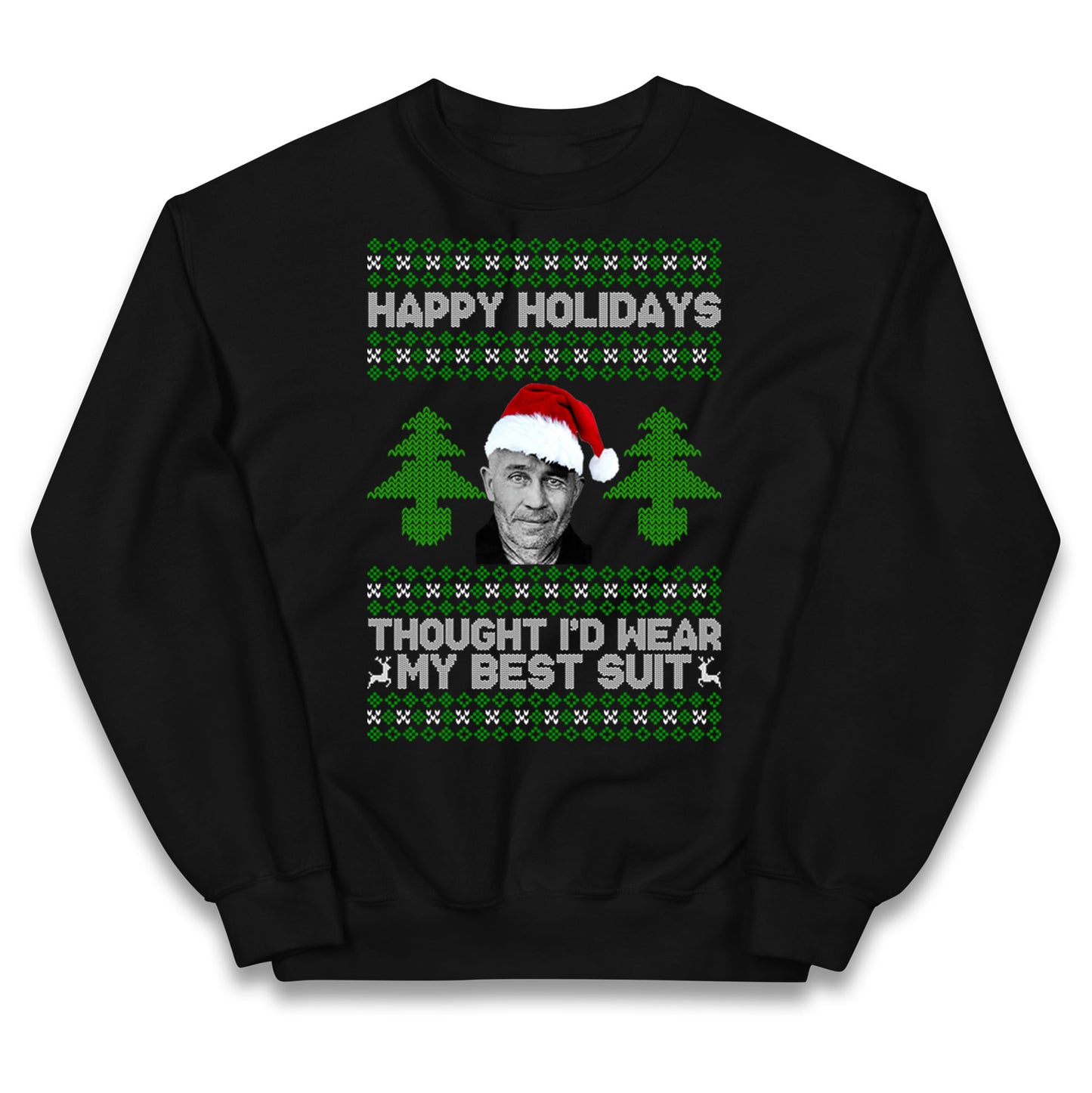 Ed Gein Christmas Kids Jumper