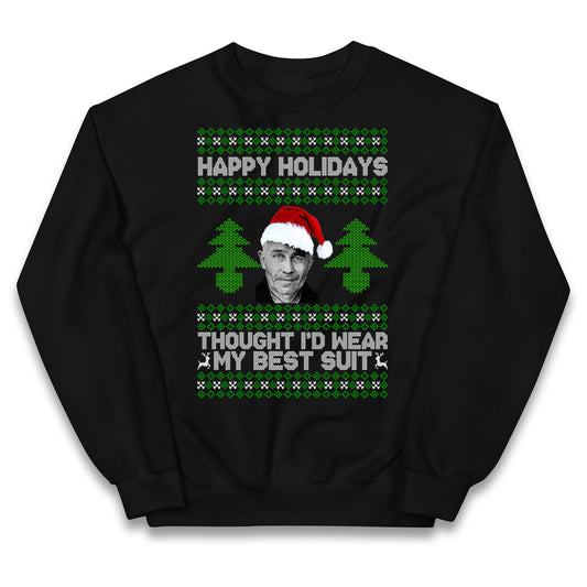 Ed Gein Christmas Kids Jumper