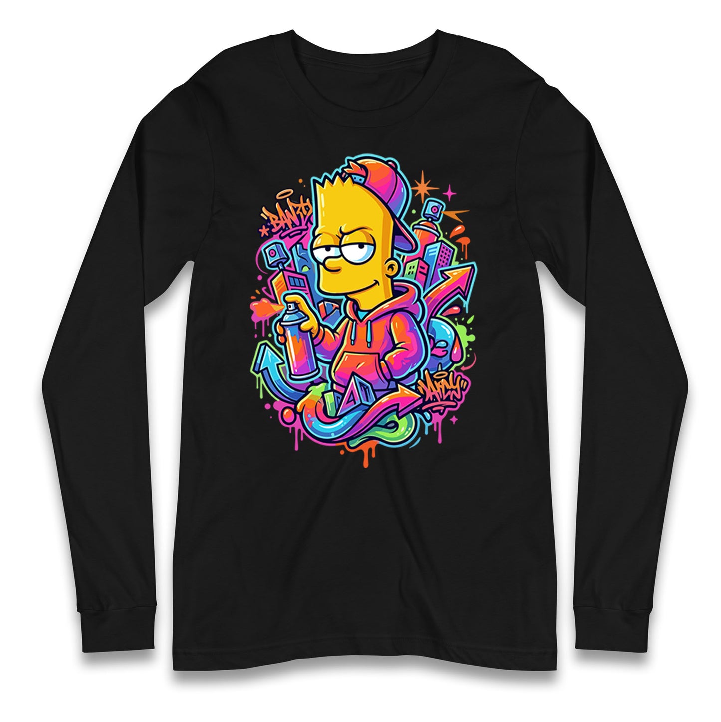 Bart Simpson Longsleeve T Shirt