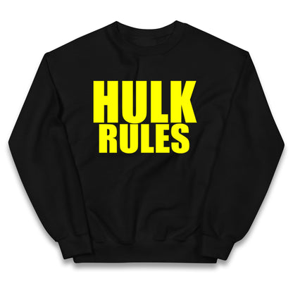 Hulk Rules Kids Jumper