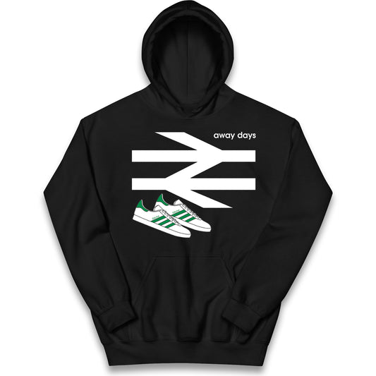 Away Days Celtic Football Club Supporter Kids Hoodie