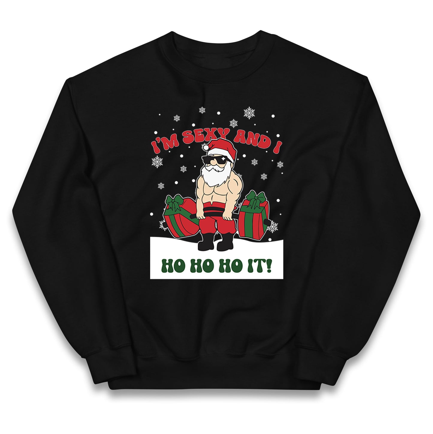 Santa Claus Ho Ho Ho Kids Jumper