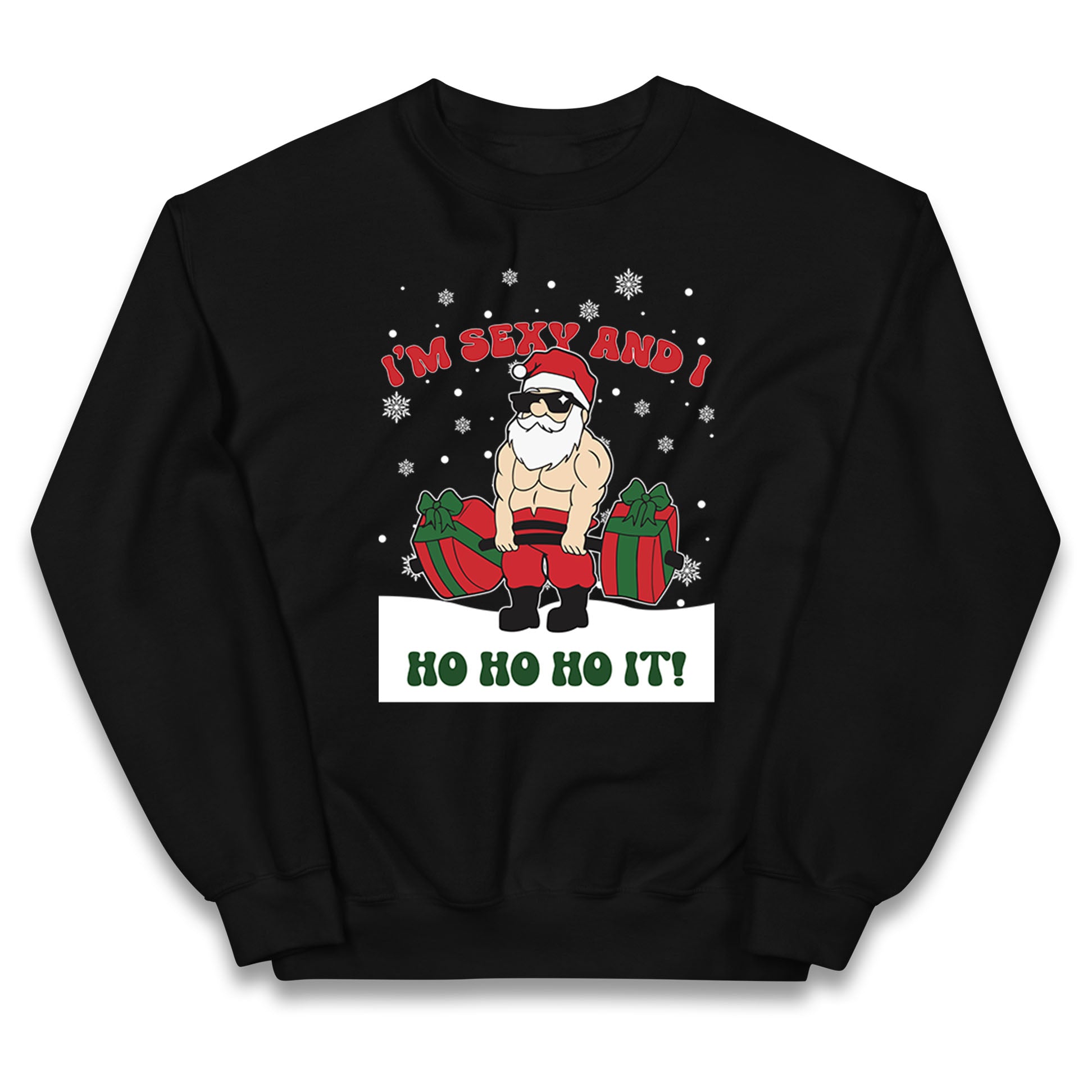 Santa Claus Ho Ho Ho Kids Jumper