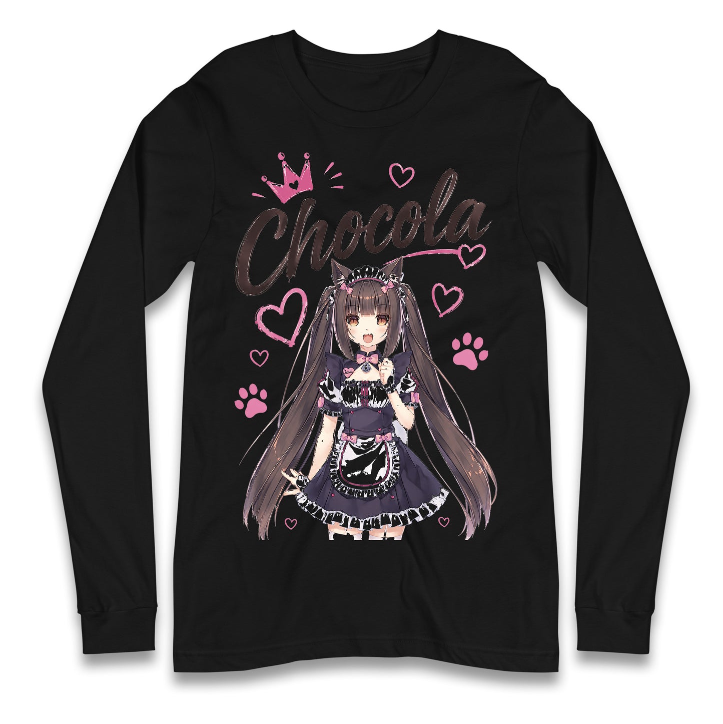 Chocola Nekopara Longsleeve T Shirt