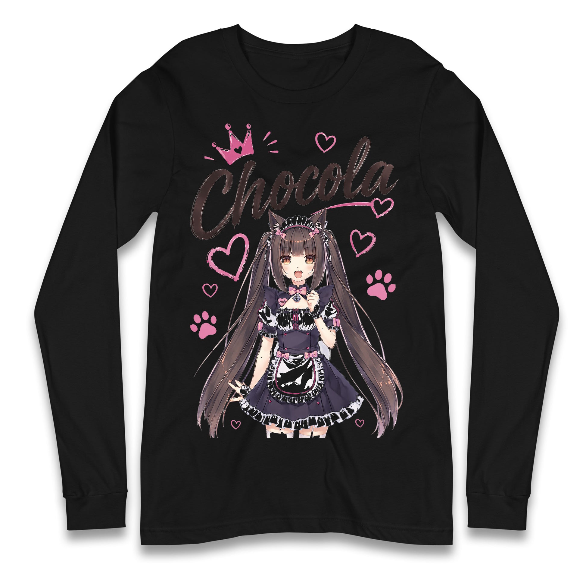 Chocola Nekopara Longsleeve T Shirt
