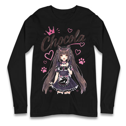 Chocola Nekopara Longsleeve T Shirt