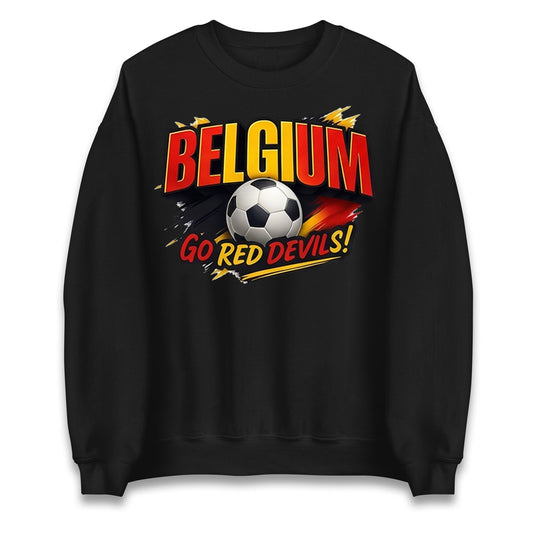Belgium Retro Football Jumper