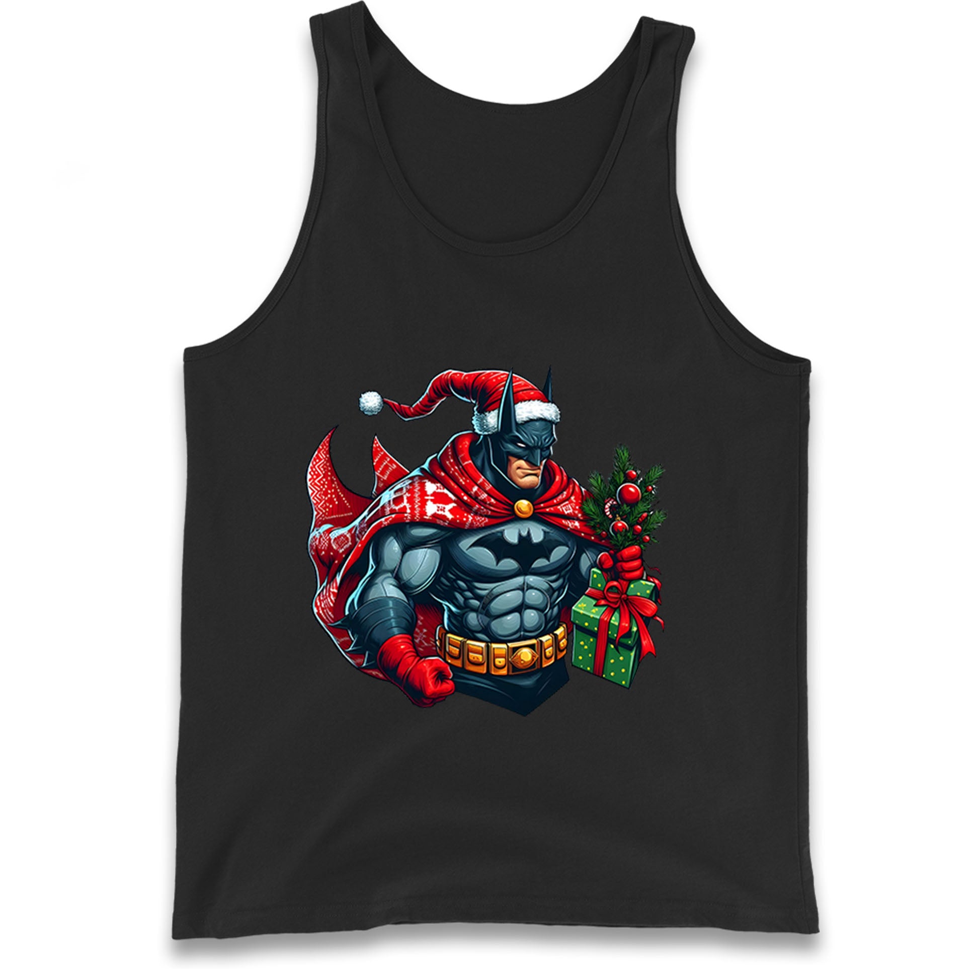 Batman Santa Tank Top