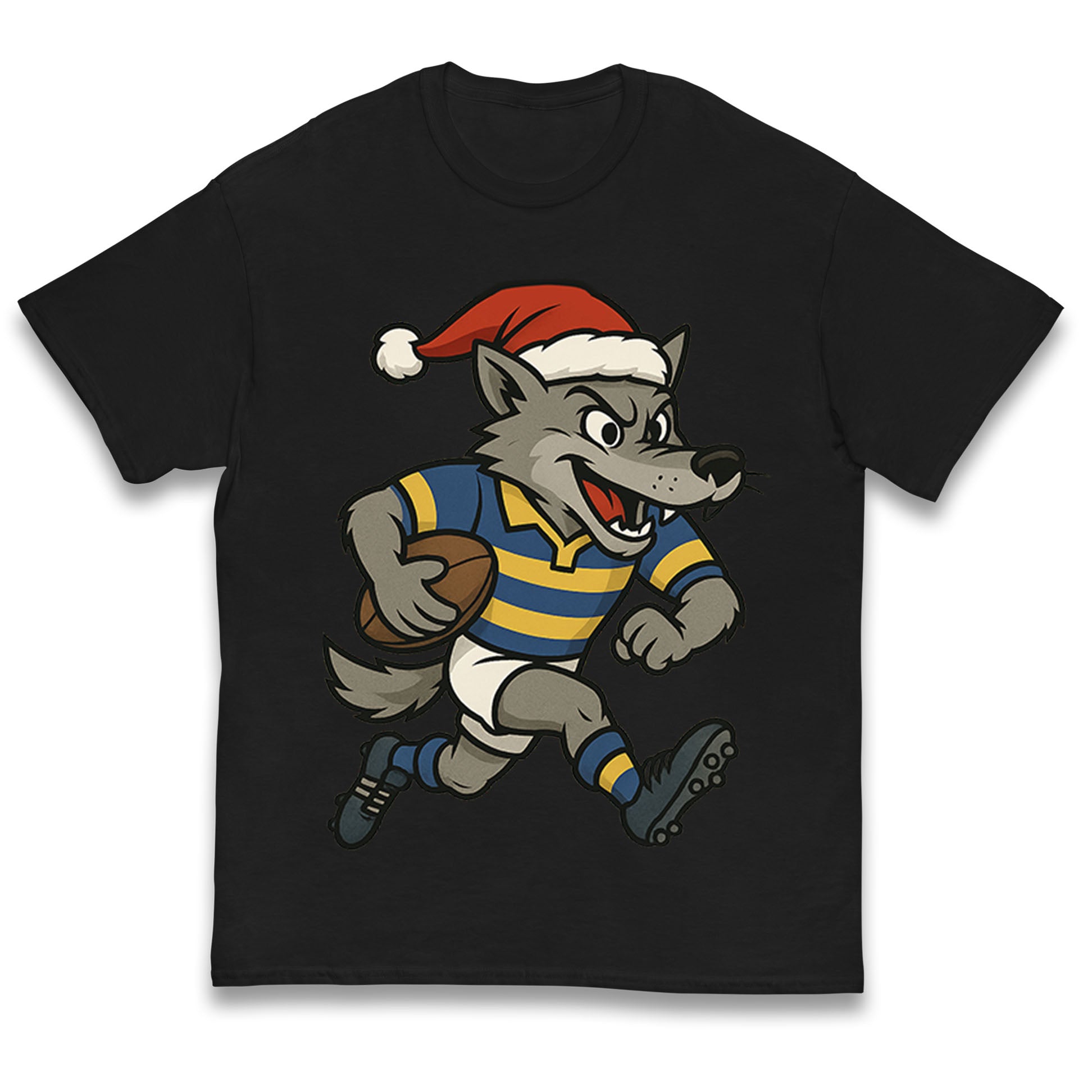 Warrington Wolves Christmas Kids T Shirt