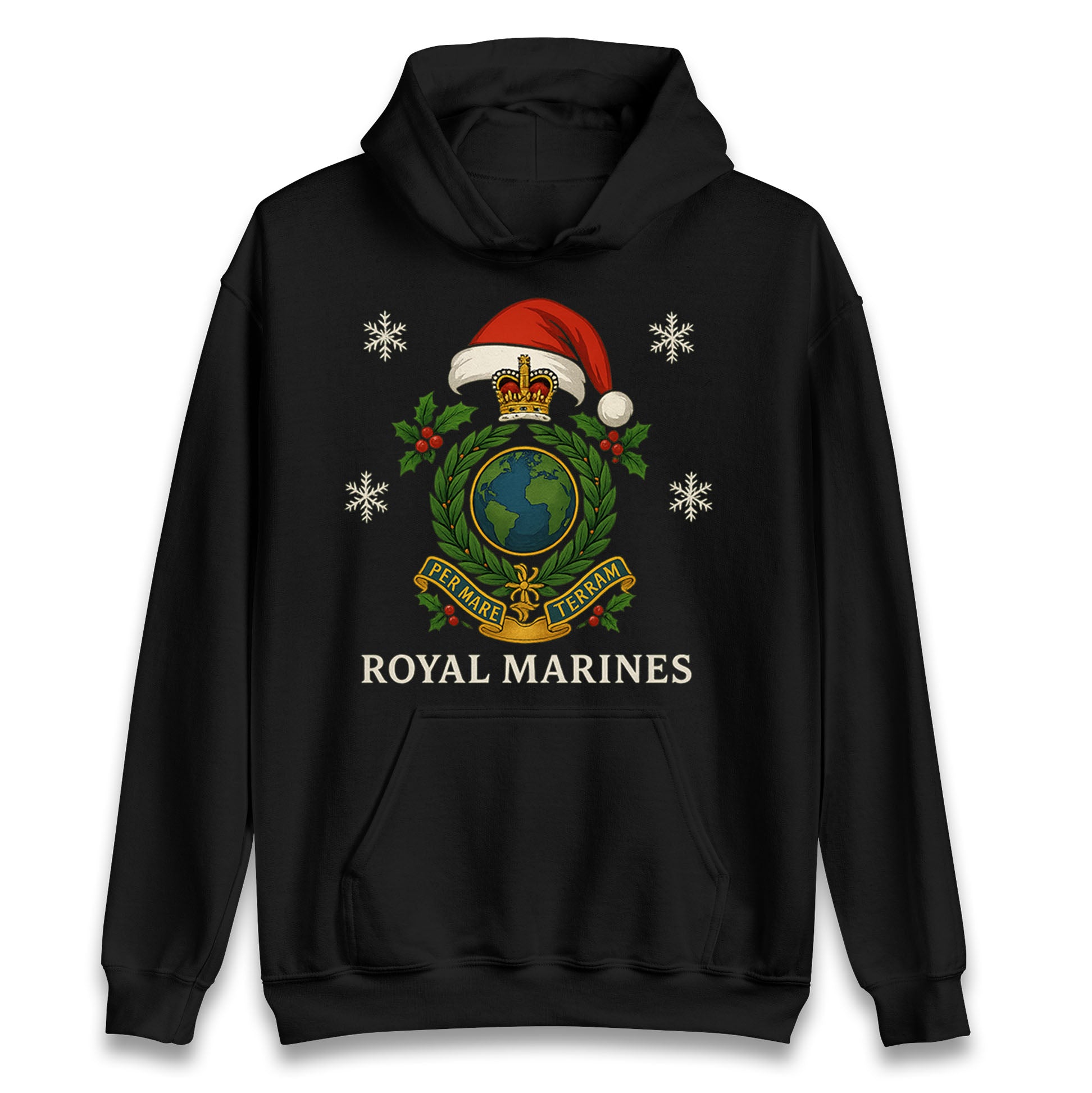 Royal Marines Christmas Hoodie 