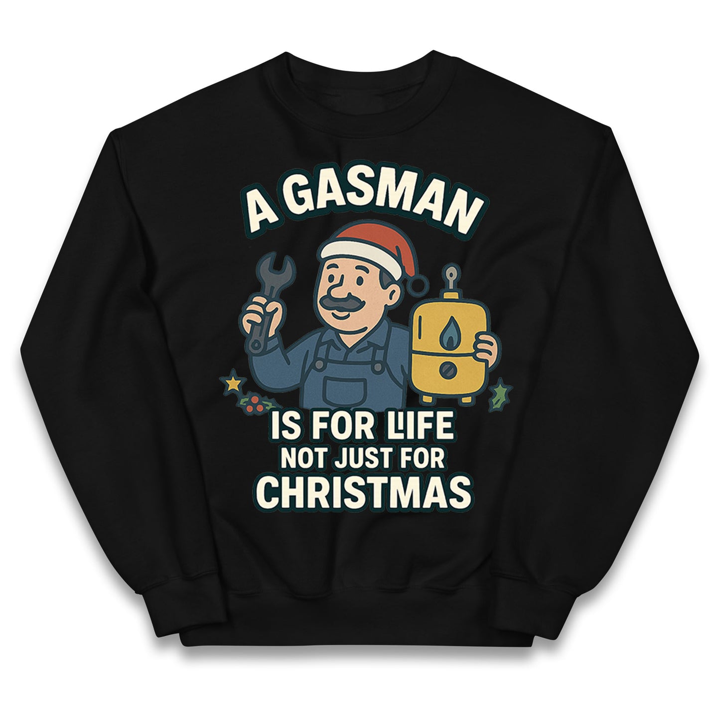 Gasman Christmas Kids Jumper
