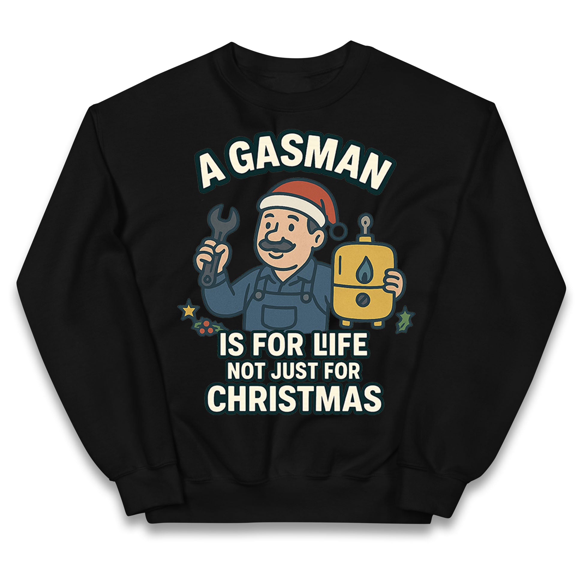 Gasman Christmas Kids Jumper