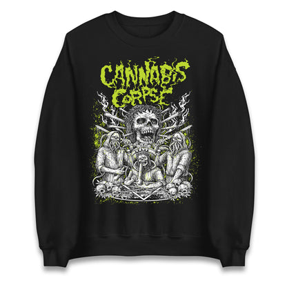 Cannabis Corpse Band Jumper 