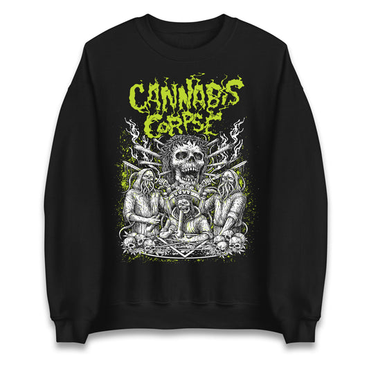 Cannabis Corpse Band Jumper 