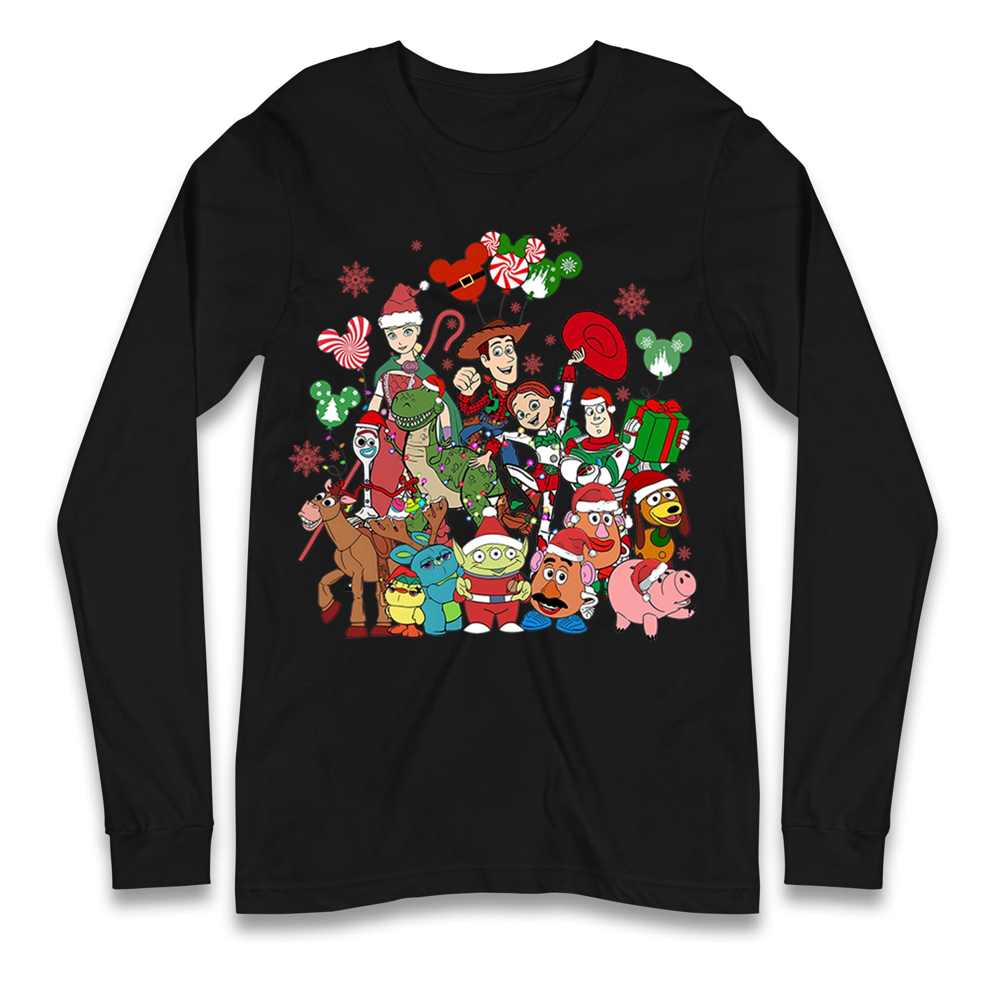 Toy Story Christmas Longsleeve T Shirt