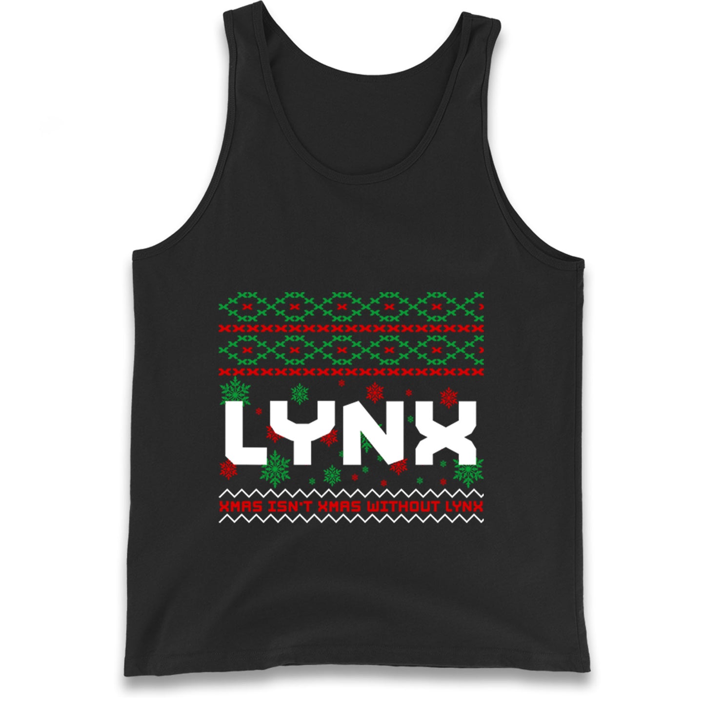 Lynx Christmas Tank Top