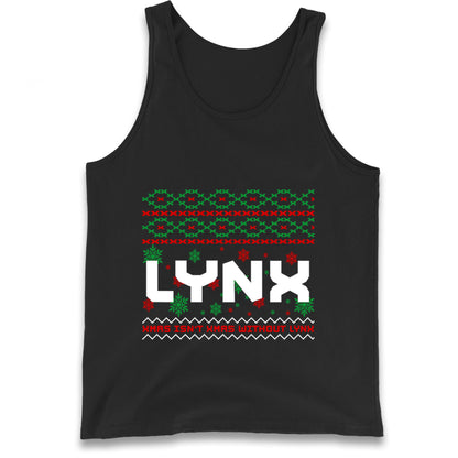 Lynx Christmas Tank Top