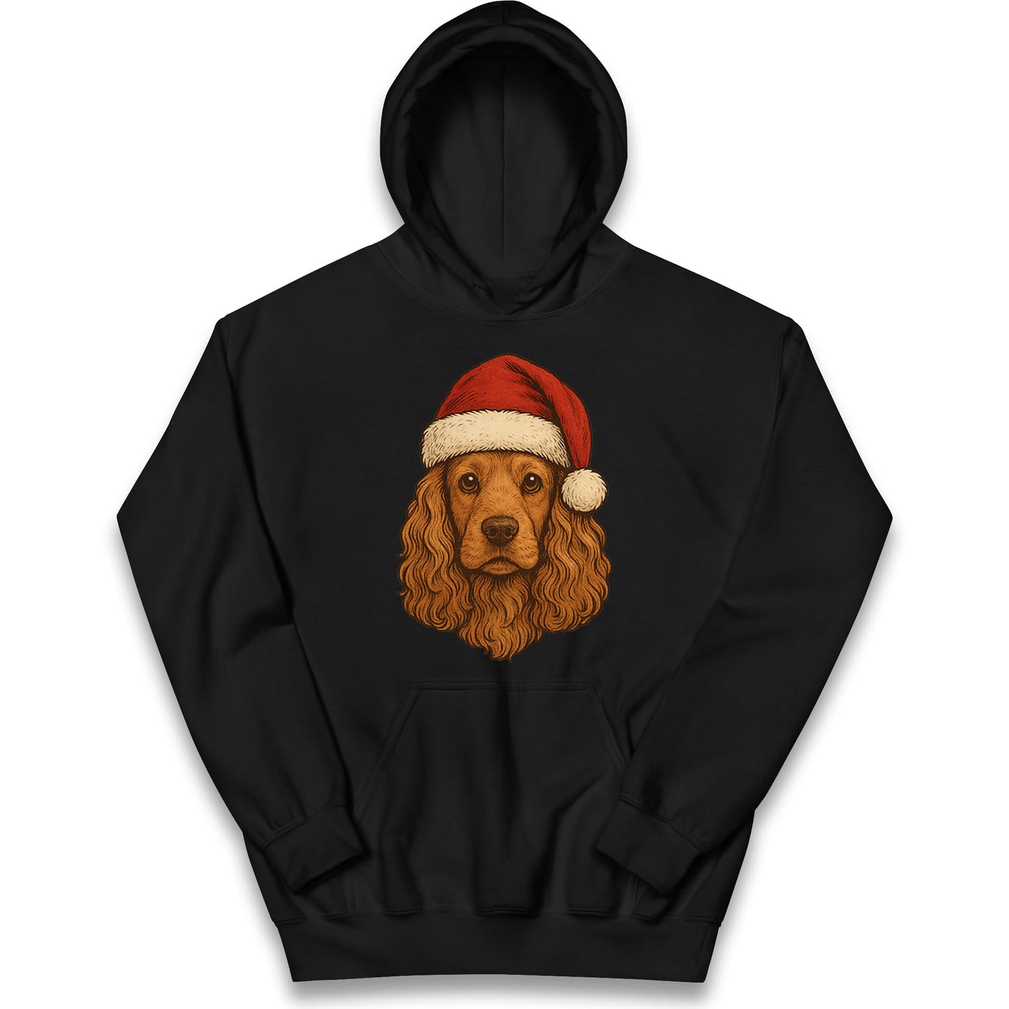 Cocker Spaniel Christmas Kids Hoodie