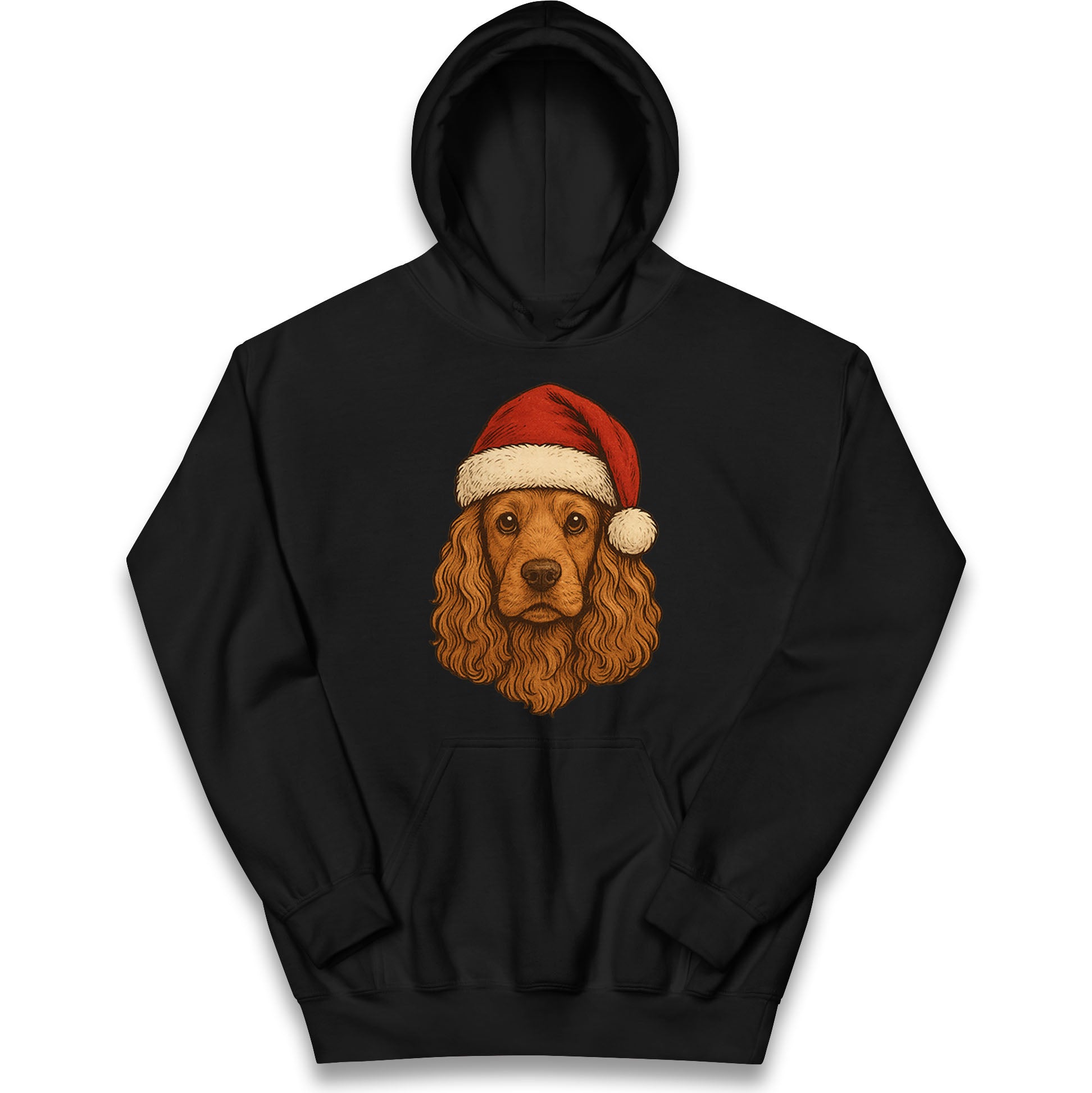 Cocker Spaniel Christmas Kids Hoodie