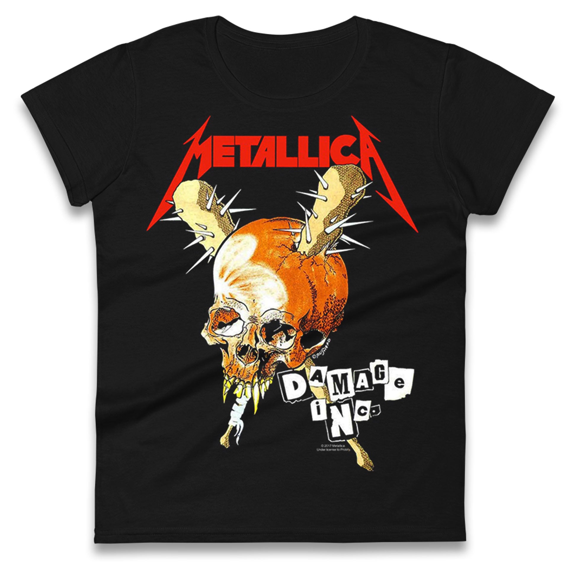 Metallica Damage Inc. Ladies T Shirt