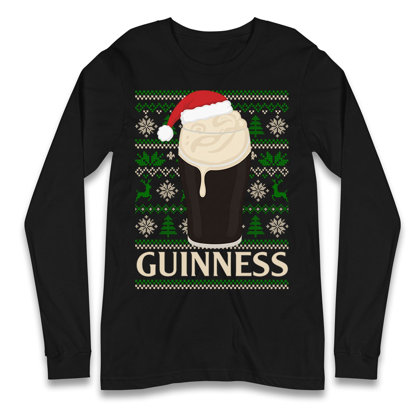 Guinness Christmas Longsleeve T Shirt