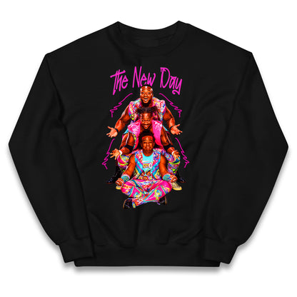 The New Day wwe Bootleg Kids Jumper