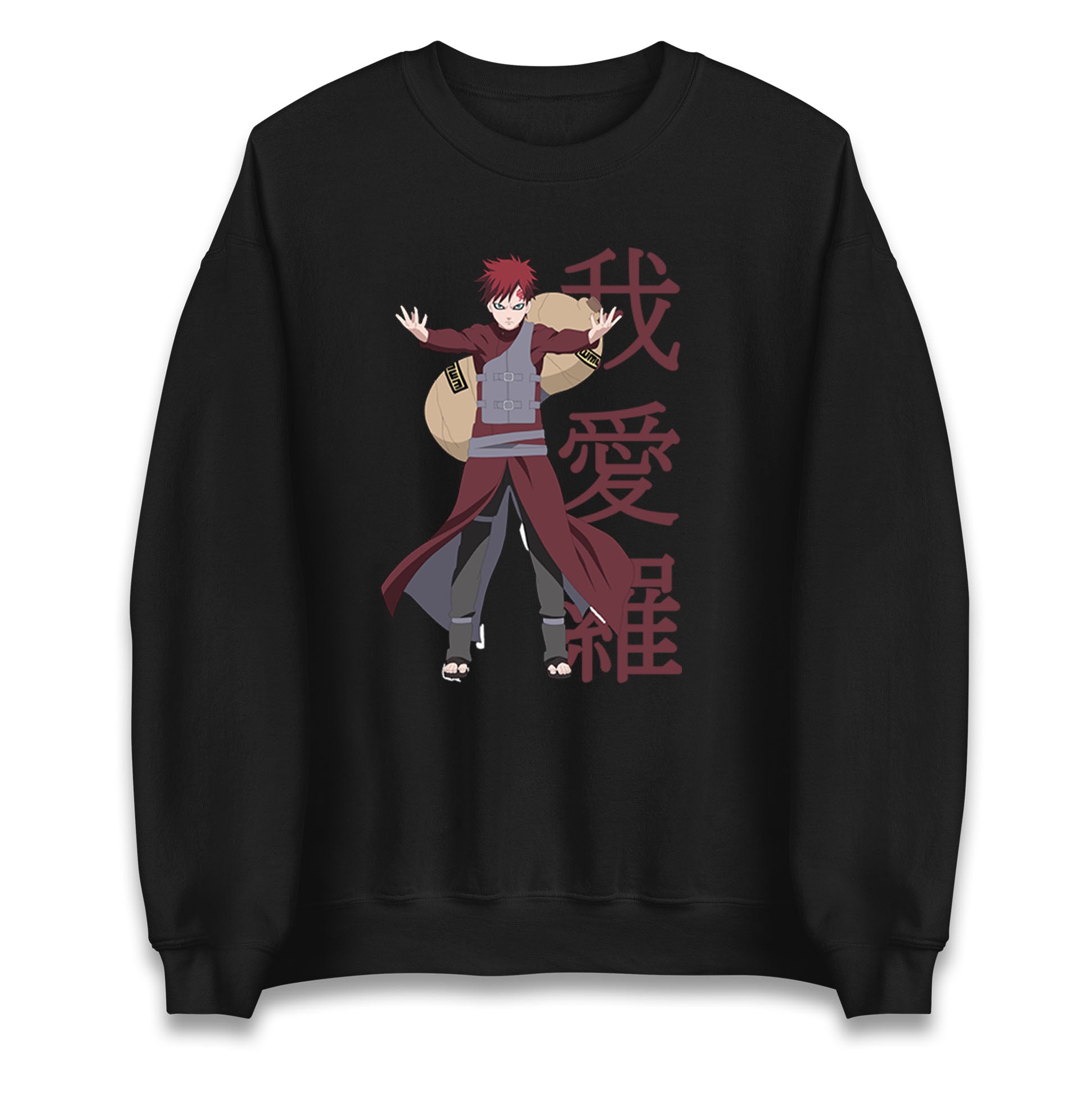 naruto shippuden gaara naruto sweatshirt