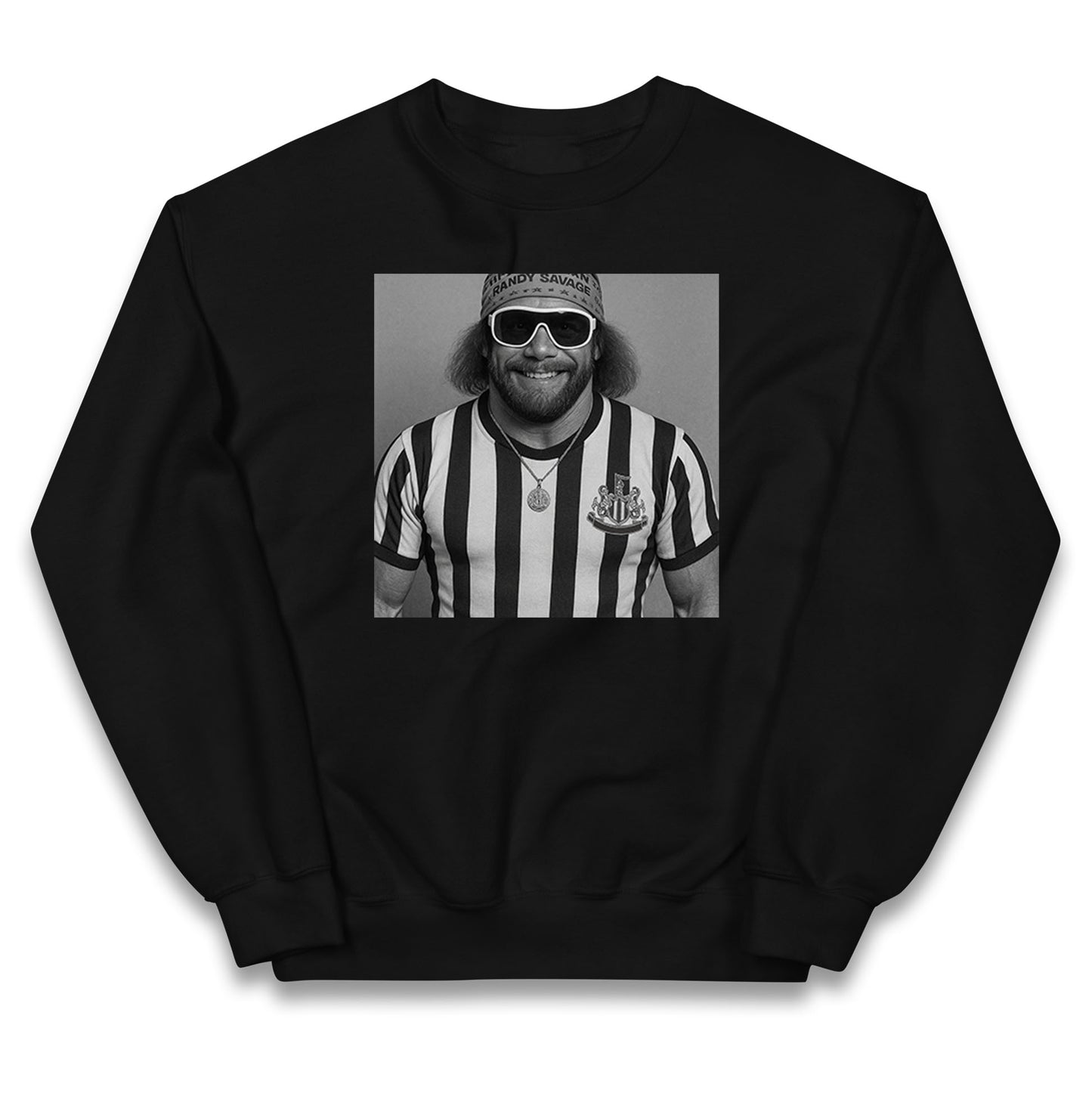 Macho Man Newcastle United Kids Jumper