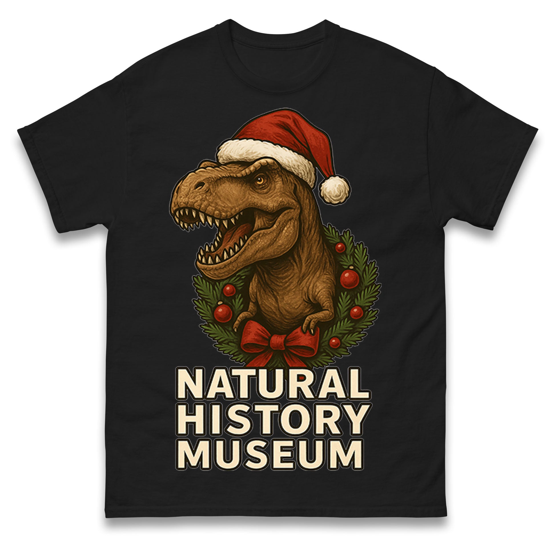 Natural History Museum Christmas T Shirt