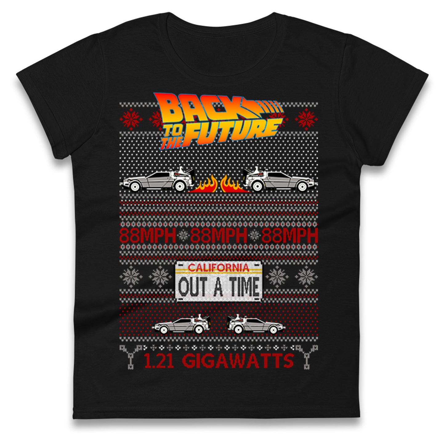 Delorian Ladies T Shirt