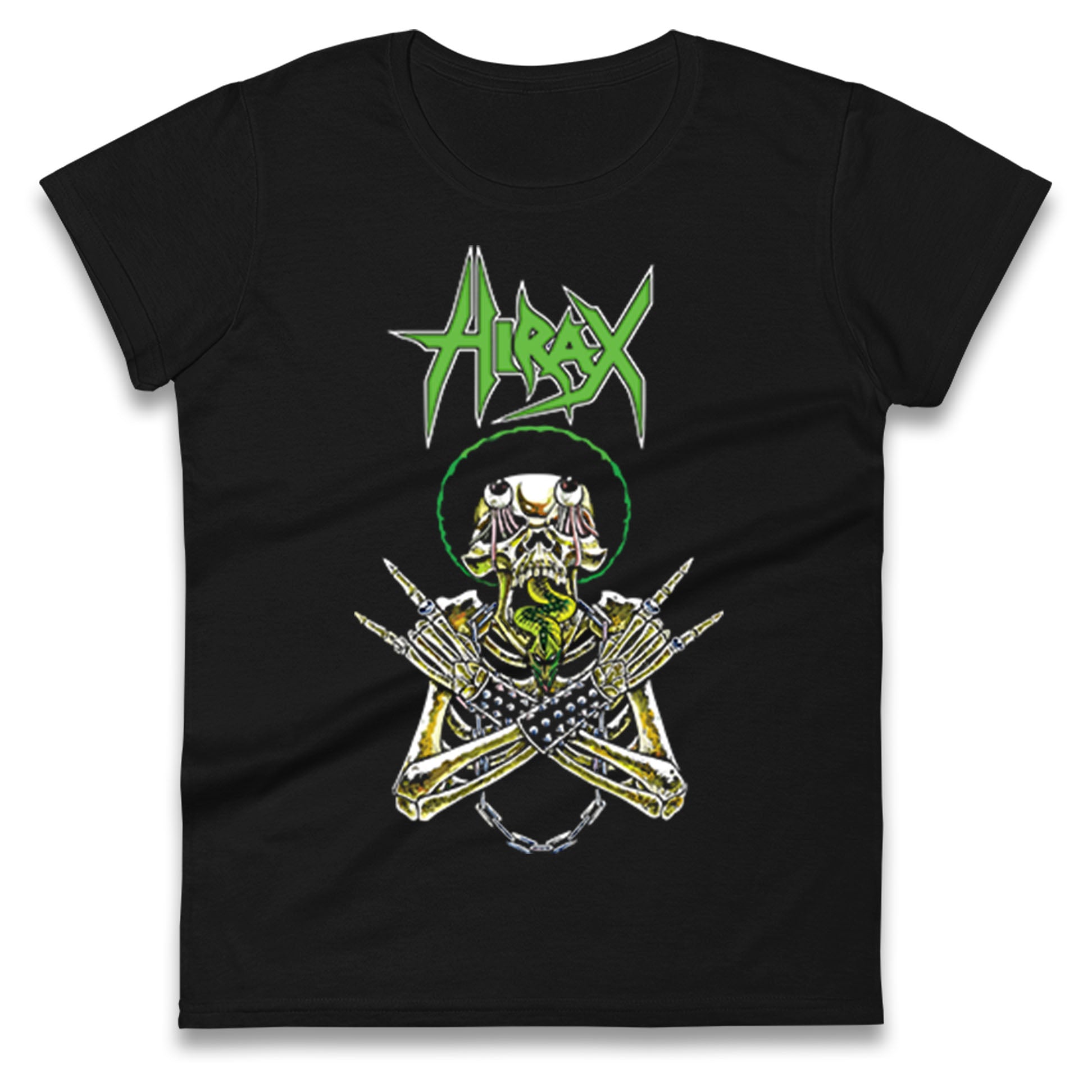 Hirax Rock Band Ladies T Shirt