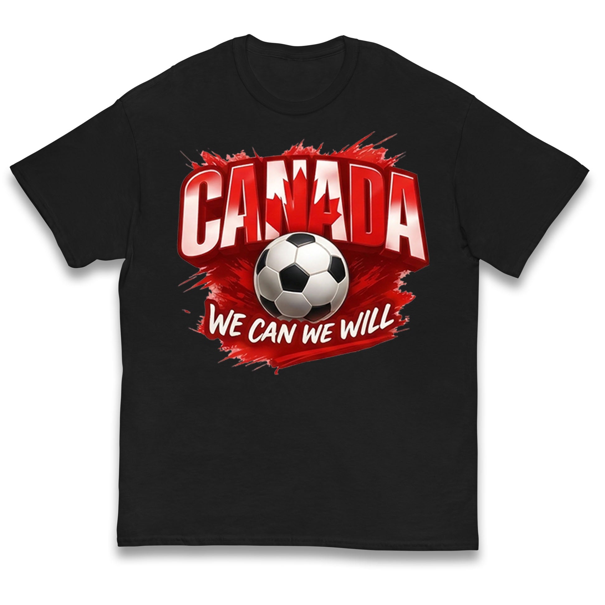 Canada Retro World Cup Kids T Shirt 