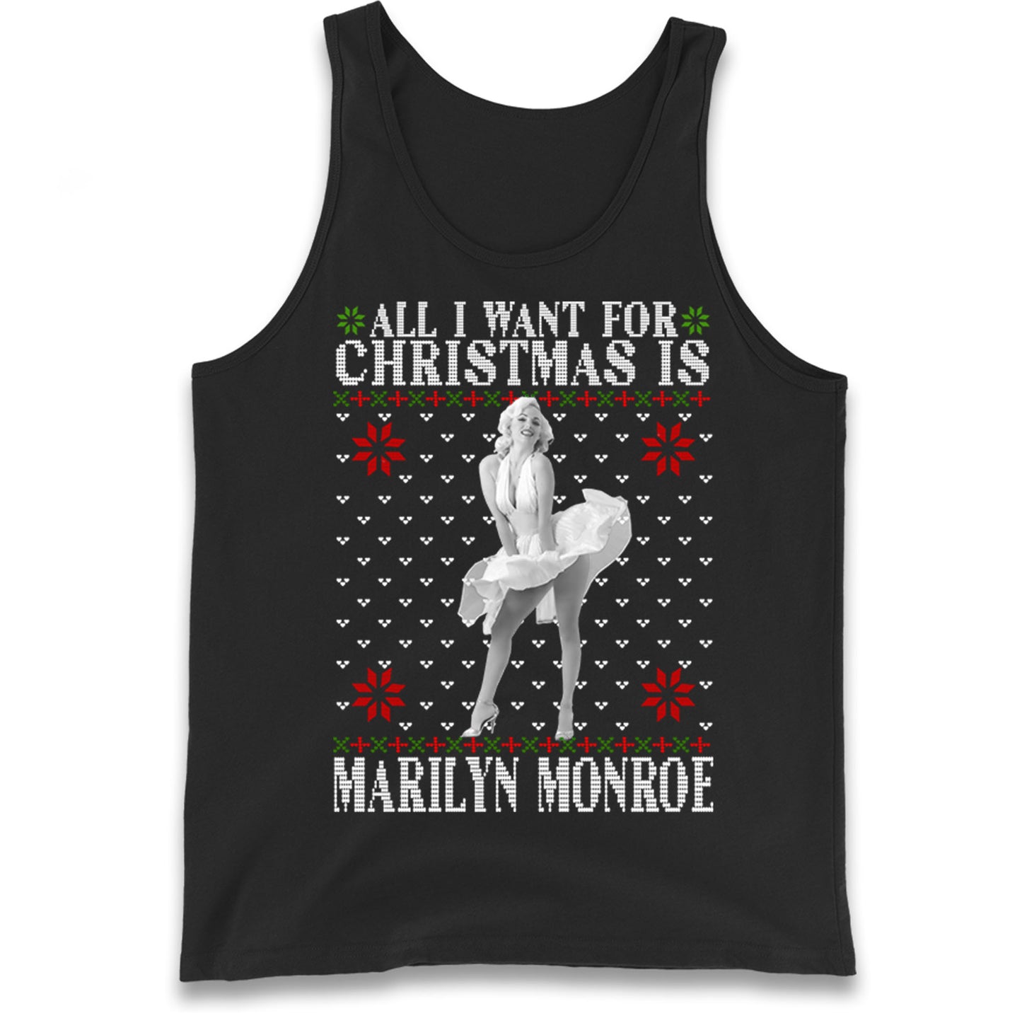 marilyn monroe christmas tank top