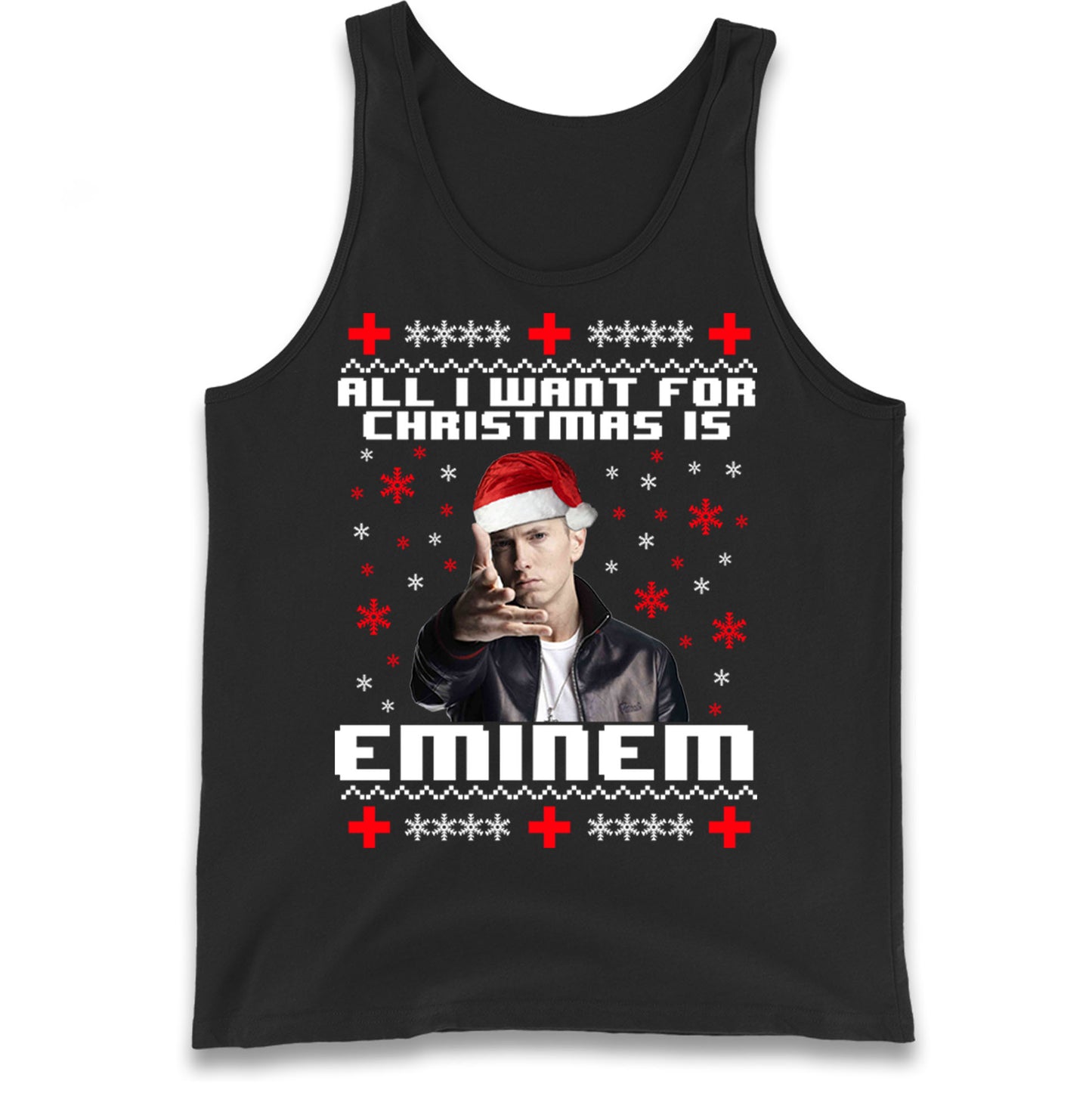 eminem christmas tank top