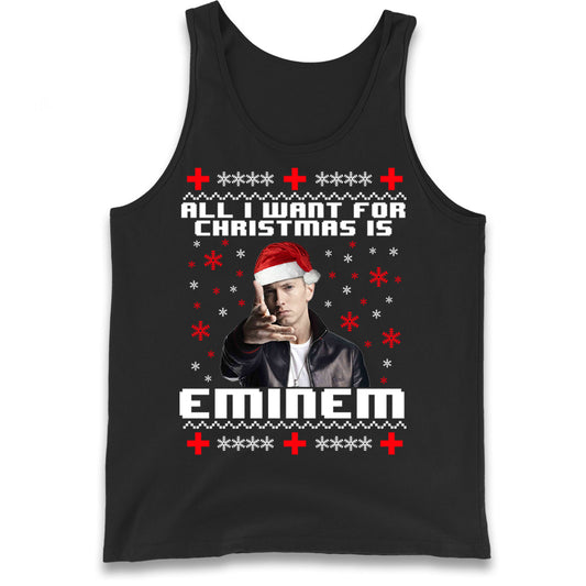 eminem christmas tank top