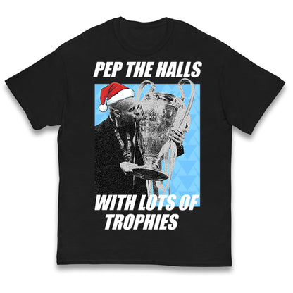 Pep Guardiola Christmas Kids T Shirt