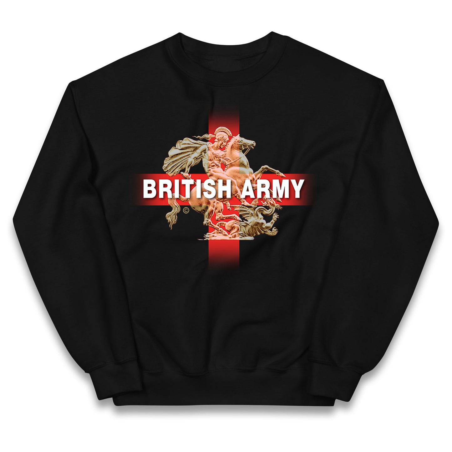 British Army St George & The Dragon Kids Jumper