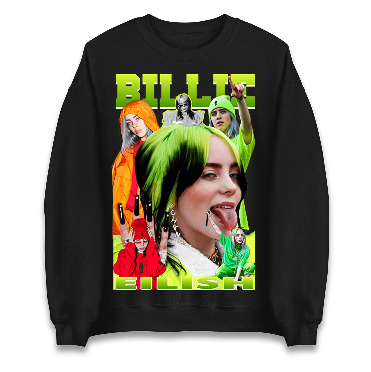 Billie Eilish Green Jumper