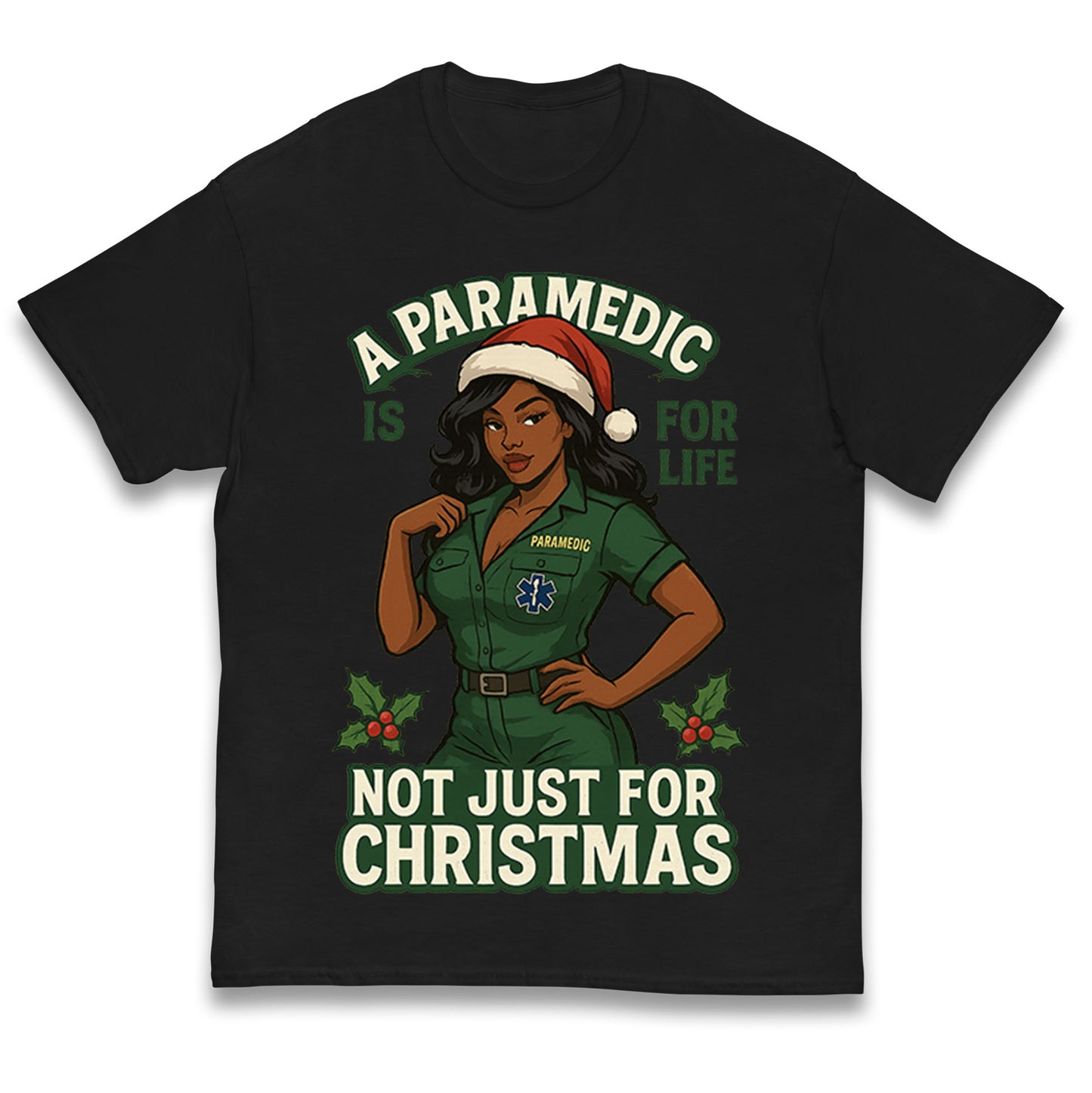 Paramedic Xmas Kids T Shirt