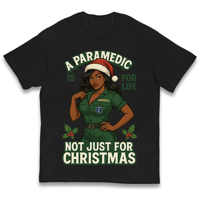 Paramedic Xmas Kids T Shirt