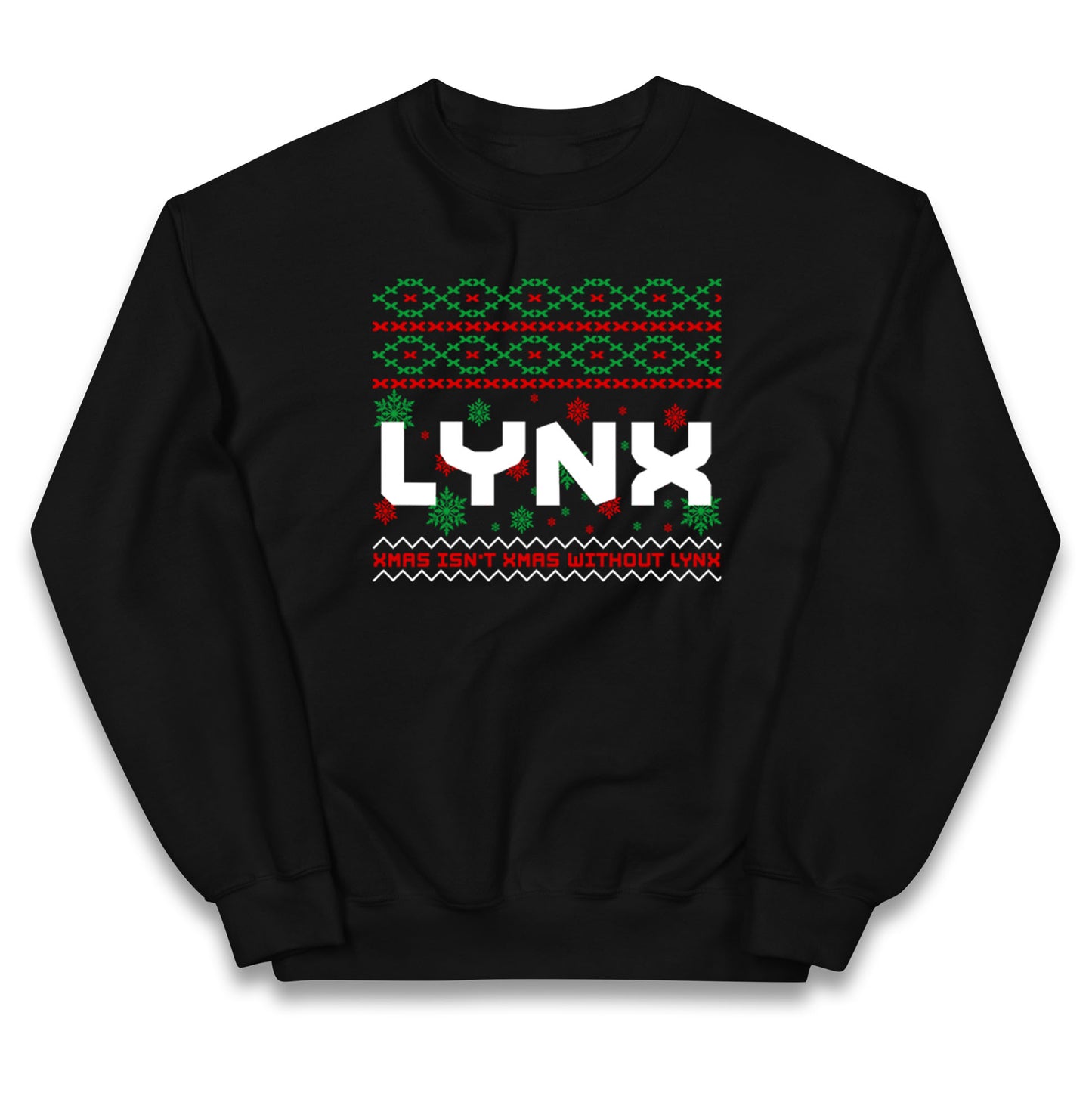 Lynx Christmas Kids Jumper