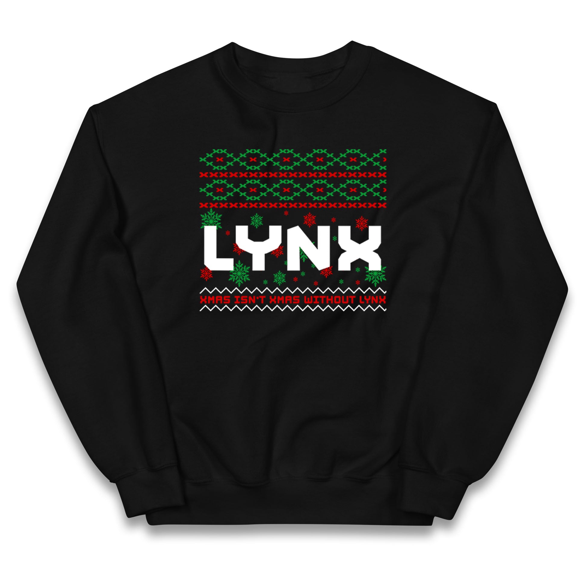 Lynx Christmas Kids Jumper