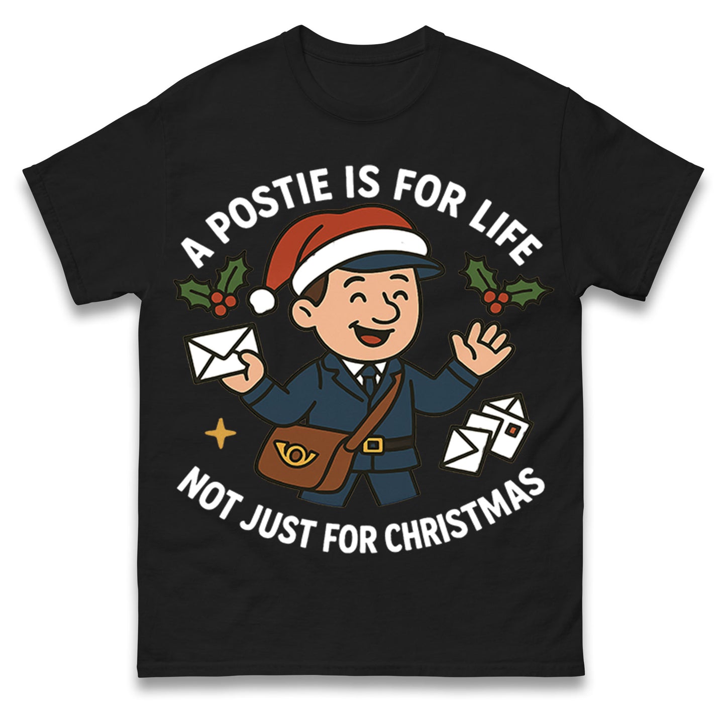 Postie Christmas T Shirt