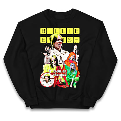 Billie Eilish Tour Kids Jumper